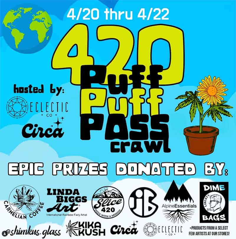 420 Puff Puff Pass Crawl - ECLECTIC CO.